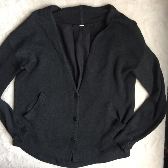 ❌Sold❌Lululemon Cardi In The Front Boolux Sweater - Picture 2 of 7